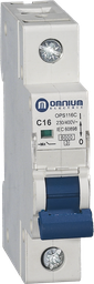 [E3O-OPS140CR] INTERRUPTOR MAGNETOTERMICO 6KA, CURVA C, 1P X 40A 